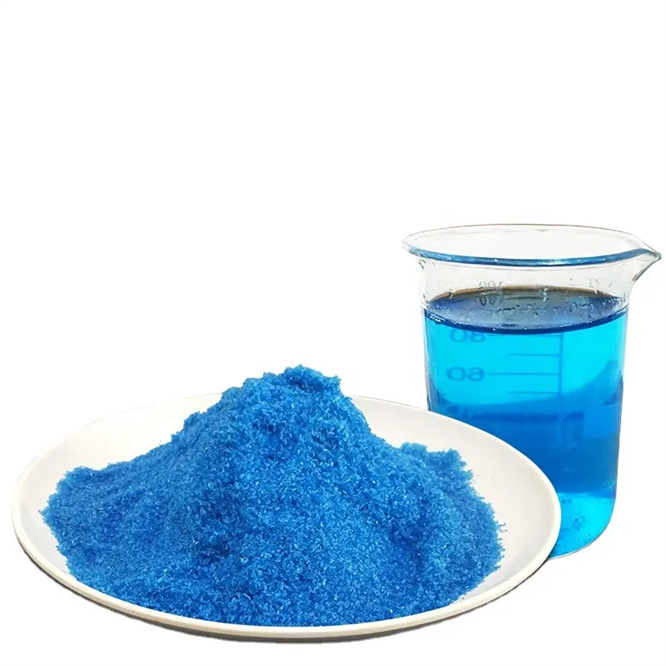 Industrial grade crystal copper sulfate II CAS 7758-99-8 copper sulfate